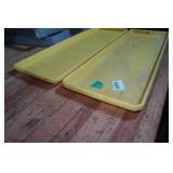 *2* 25.5"x9" Plastic Serving/Display Trays