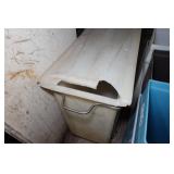 Storage Bins and Mop Bucket