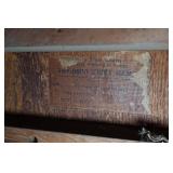 Antique Spencer Table Company Expandable 43" Round Table Top