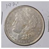 1921 Morgan Silver Dollar