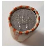1873 - 1973 Canadian Quarters  - Roll