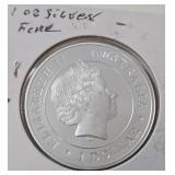 2015 Queen Elizabeth II  - Funnelweb Spider - .999 1 Oz. Silver