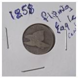 1858 Flying Eagle Cent - Very Collectible