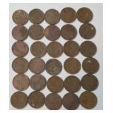 30 - 1946 Wheat Pennies