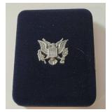 1986 Silver American Eagle - One Ounce Proof Silver Bullion Coin - First Year of Issue - Blue Velvet Box