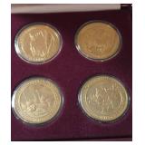 Grand Casino Mille Lac  Coins (4-Wildlife Series)