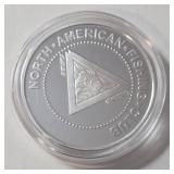 1 Oz. Silver Blue Gill  - National Fishing Grand Slam - Round