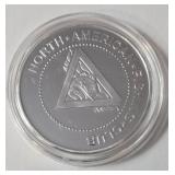 1 Oz. Silver Channel Catfish - National Fishing Grand Slam - Round