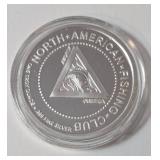 1 Oz. Silver Striped Bass  - National Fishing Grand Slam - Round