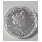 1 Oz. Silver - 2016 Queen Elizabeth II - Remember Pearl Harbor 75th Anniversary Edition  - December 7, 1941