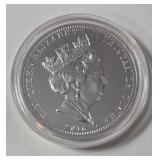 1 Oz. Silver - 2016 Queen Elizabeth II - Remember Pearl Harbor 75th Anniversary Edition  - December 7, 1941