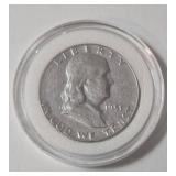 1951 Silver Franklin Half Dollar