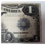 1899 $1 "Black Eagle" silver certificate (US Bank Note)  - Blue Seal -Very Rare