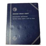 Indian Head Cent - Book is not full - contains 27 coins