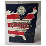 US Commemorative State Quarter Book 2004-2008 - Book is full