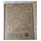 Sacajawea Dollars 2000-2004 Book is not full - includes 10 coins