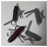 4 Multi-Function Pocket Knives