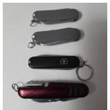 4 Multi-Function Pocket Knives