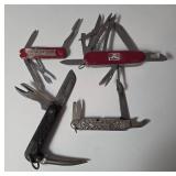 4 Multi-Function Pocket Knives