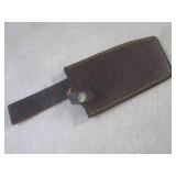 (FS) 12" Cleaver with Leather Sheat...