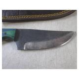 (FS) 8" Fixed Blade Knife with Leat...