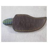 (FS) 6" Fixed Blade Knife with Leat...