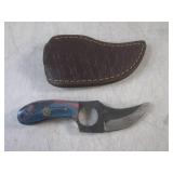 (FS) 6" Fixed Blade Knife with Leat...