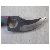 (FS) 6" Fixed Blade Knife with Leat...