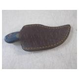 (FS) 6" Fixed Blade Knife with Leat...