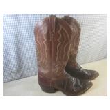 (CSB) Pair of J. Chisholm Cowboy Bo...