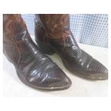 (CSB) Pair of J. Chisholm Cowboy Bo...