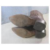 (CSB) Pair of J. Chisholm Cowboy Bo...