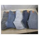 (CS) 5 Pairs of Denim Blue Jeans - ...