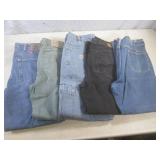 (CS) 5 Pairs of Denim Jeans - Wrang...