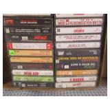 (A-2) Assortment of Vintage Cassett...