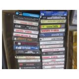 (A-2) Assortment of Vintage Cassett...