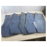(CS) 5 Pairs of Denim Blue Jeans - ...