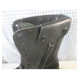 (CS) Pair of Double H Black Leather...