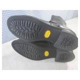 (CS) Pair of Double H Black Leather...