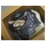 (D-4) Box Full of Assorted Boots an...