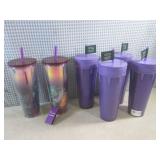 (EW4) 6 Starbucks Tumblers...