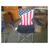 (F-3) 2 Patriotic USA Portable Fold...