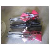 (F-3) 3 Portable Folding Chairs...