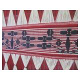 (H-2) Vintage Large Hand Woven Macr...