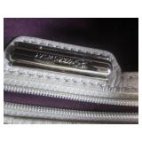 (H-2) B. Makowsky Leather Handbag P...