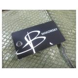 (H-2) B. Makowsky Leather Handbag P...