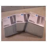 (BSB) 3 New 84" Room-Darkening Curt...