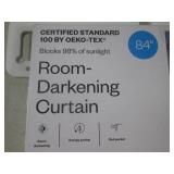 (BSB) 3 New 84" Room-Darkening Curt...