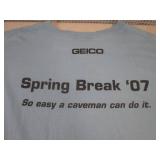 (BR1) Geico Caveman T-Shirt Size XL...