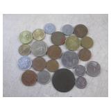 (CNTR) Assorted World Foreign Coins...